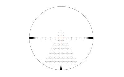 Steiner, H6Xi, Rifle Scope, 2-12X Magnification, STR-MIL Reticle, First Focal Plane, Black