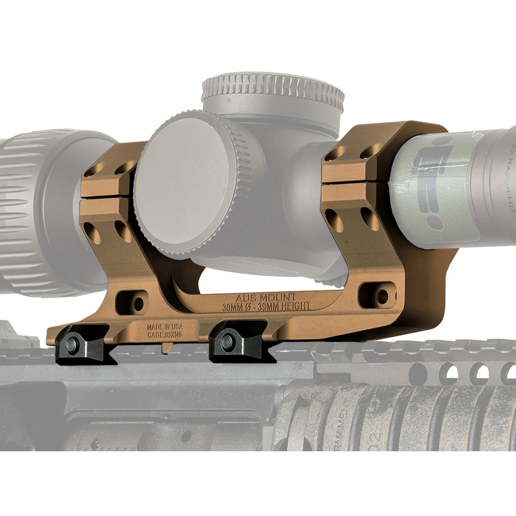 Reptilia AUS Mount 30mm FDE 1.54"