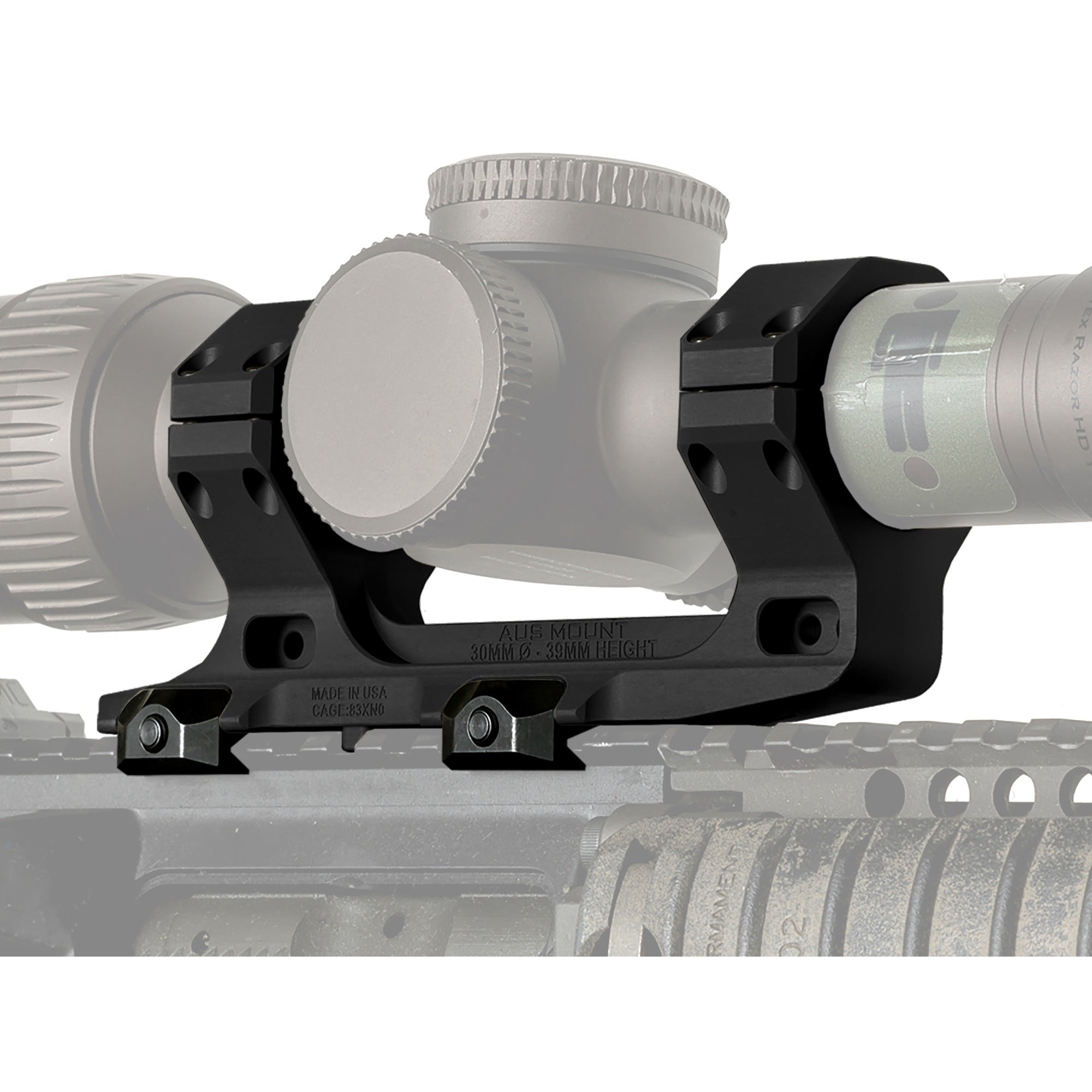 Reptilia AUS Mount 30mm Black 1.54"